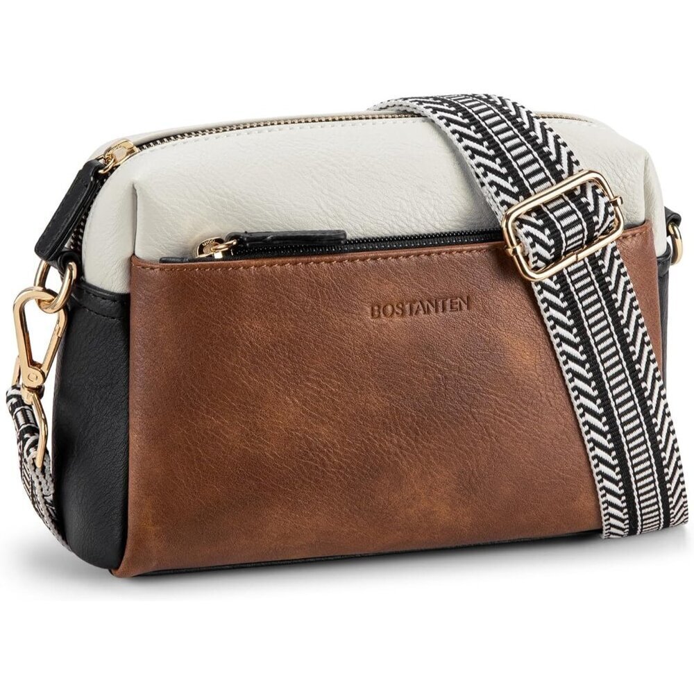 Small Designer Crossbody 0-brownBlack Bag Women Cell Phone Purse Shoulder Wallet
